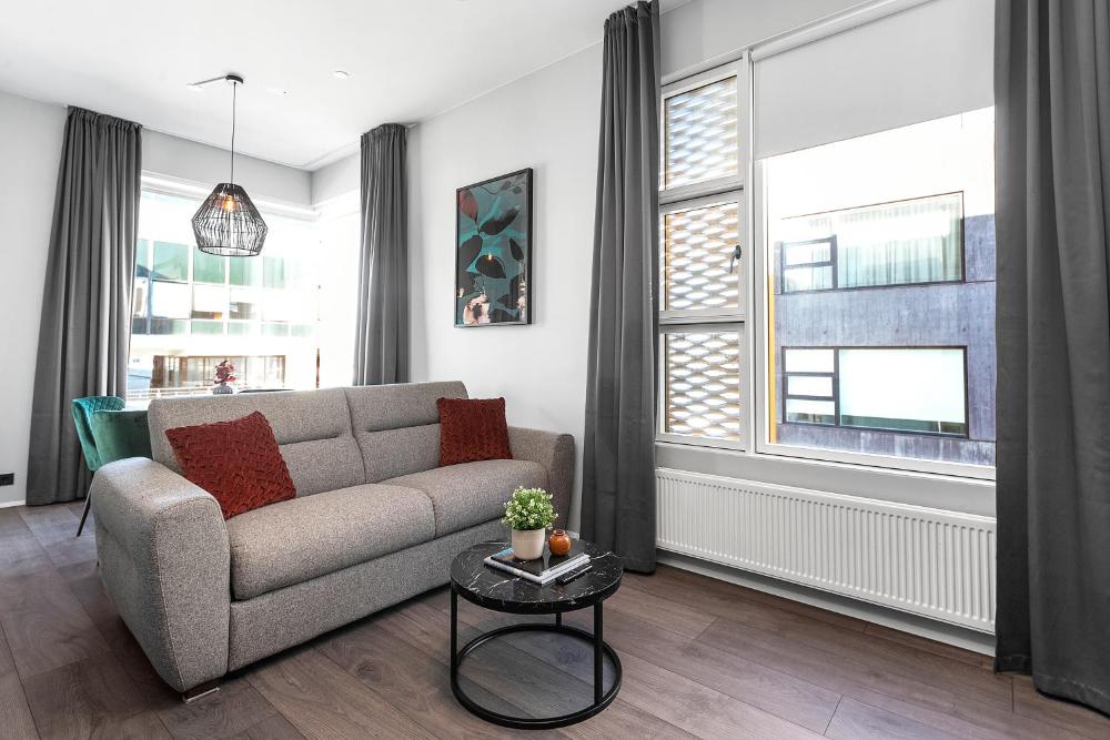 现代市中心公寓 - 滨海景观(Modern Downtown Apartment - Harbour View)