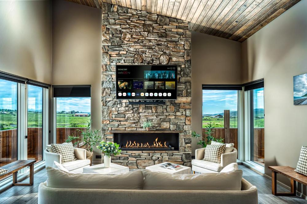 豪华原木别墅（带热水浴缸）(Luxury Log Home with a Hot Tub)