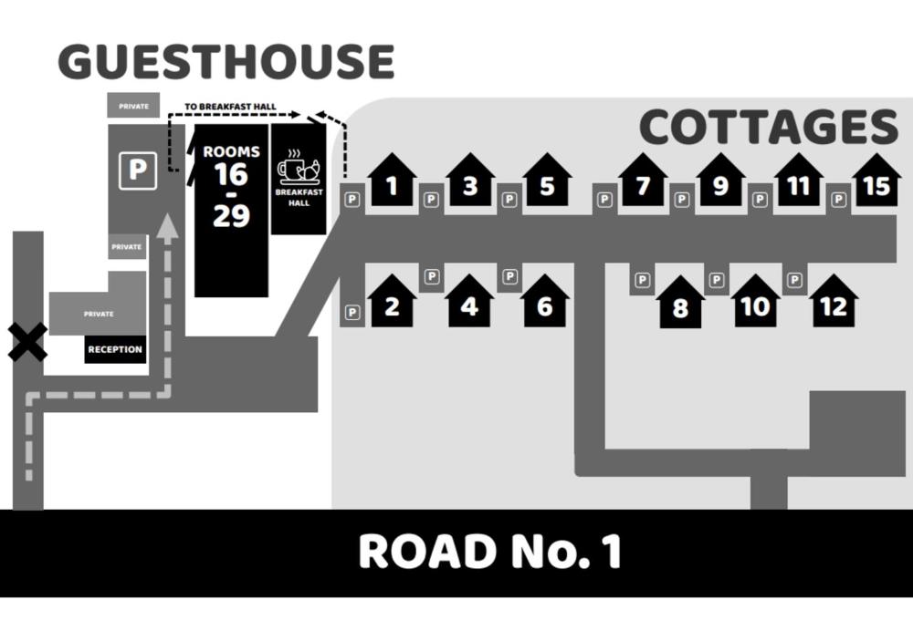 霍尔格斯兰德度假屋(Hörgsland Cottages)