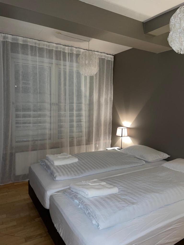 Penthouse på huvudgatan, stadskärnan Akureyri