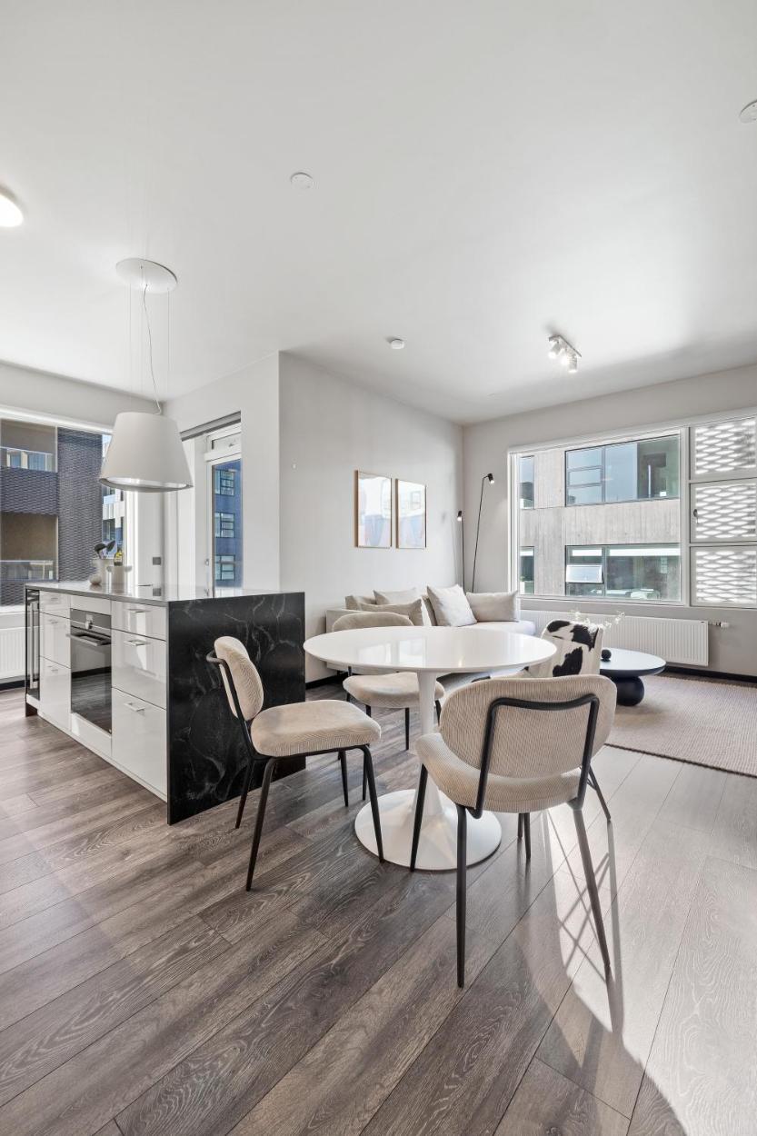 레이캬비크(Reykjavik) 도심에서 무료 주차를 제공하는 코지 럭스 2베드룸 & 2배스룸 시티 센터