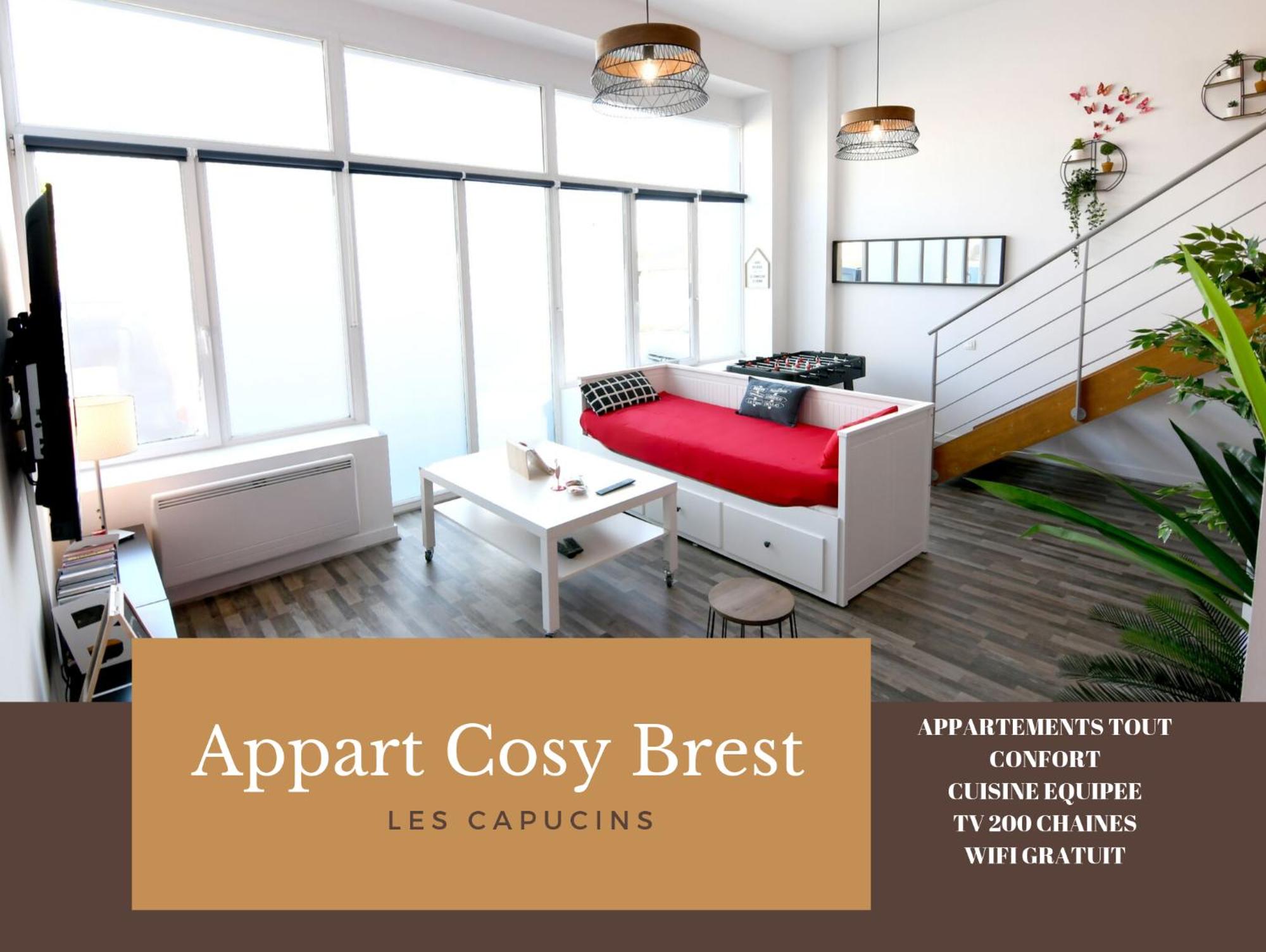 5. Appart Cosy Brest Les Capucins