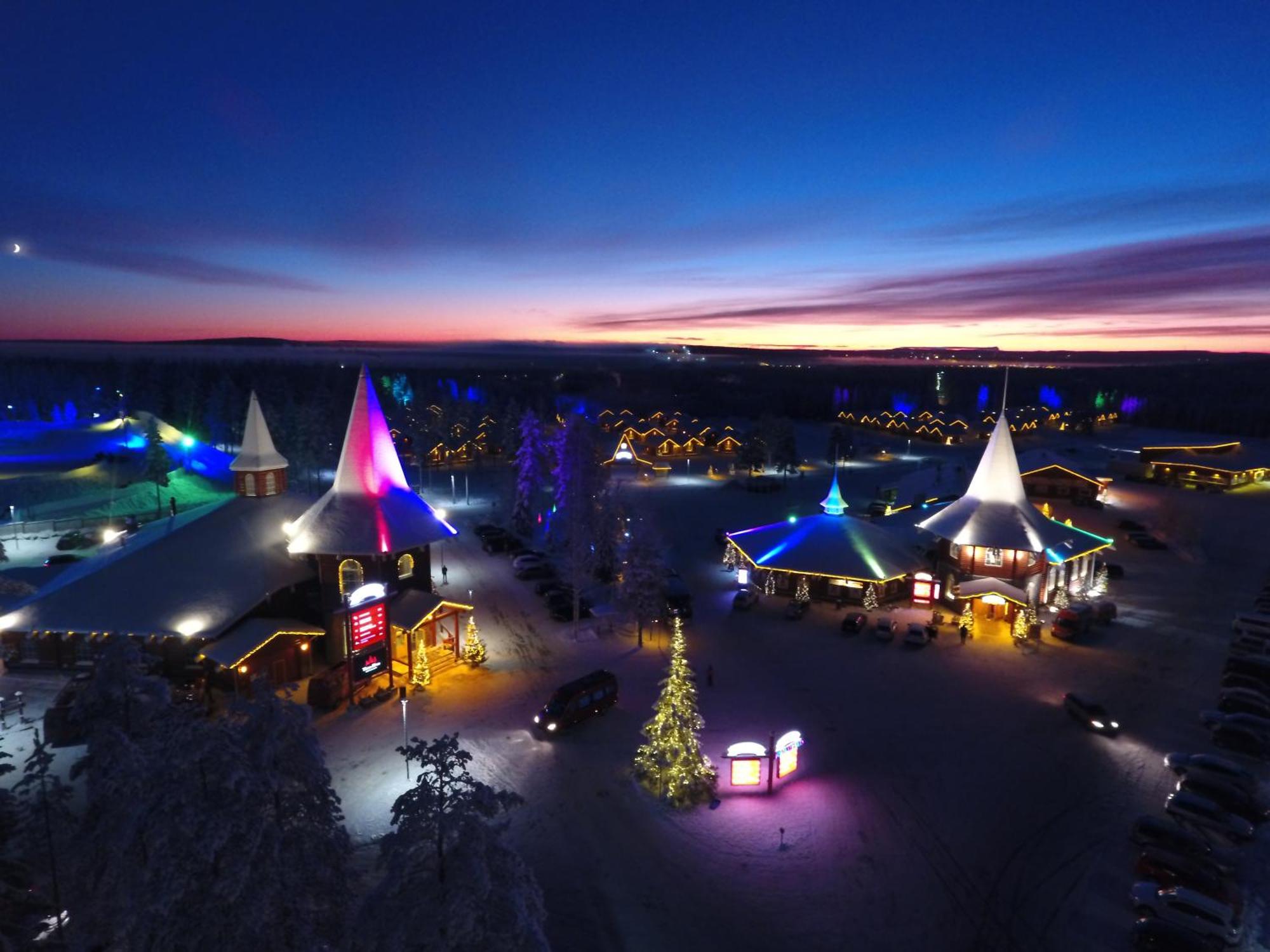 1. Santa Claus Holiday Village