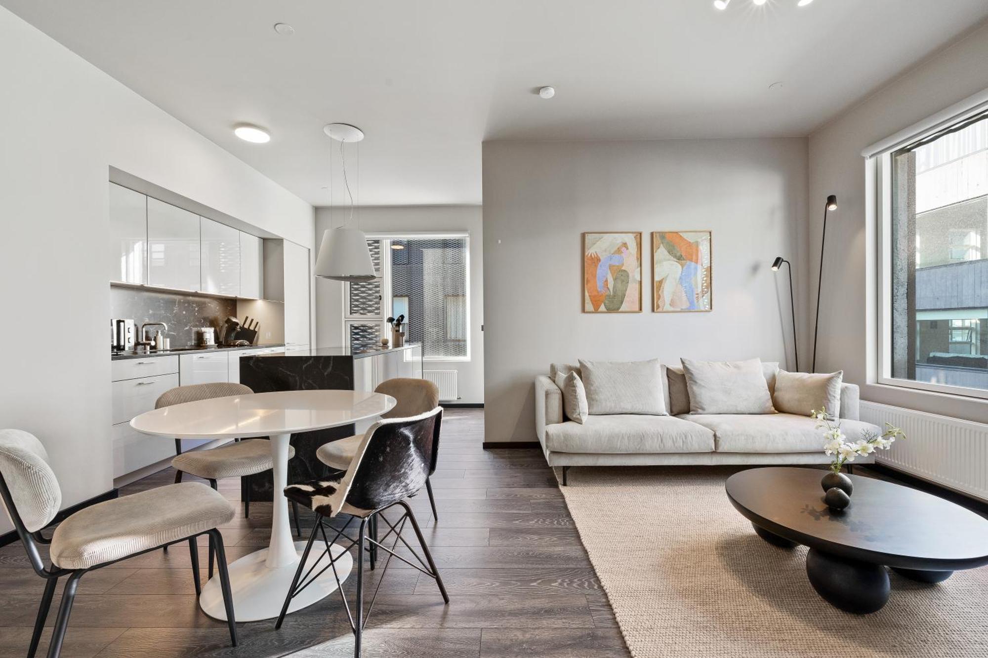 市中心舒适豪华两卧两卫公寓(Cozy Lux 2BR & 2BA City Center with Free Parking)含免费车位