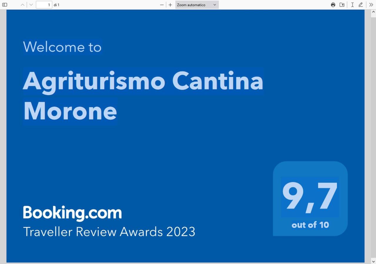 6. Agriturismo Cantina Morone
