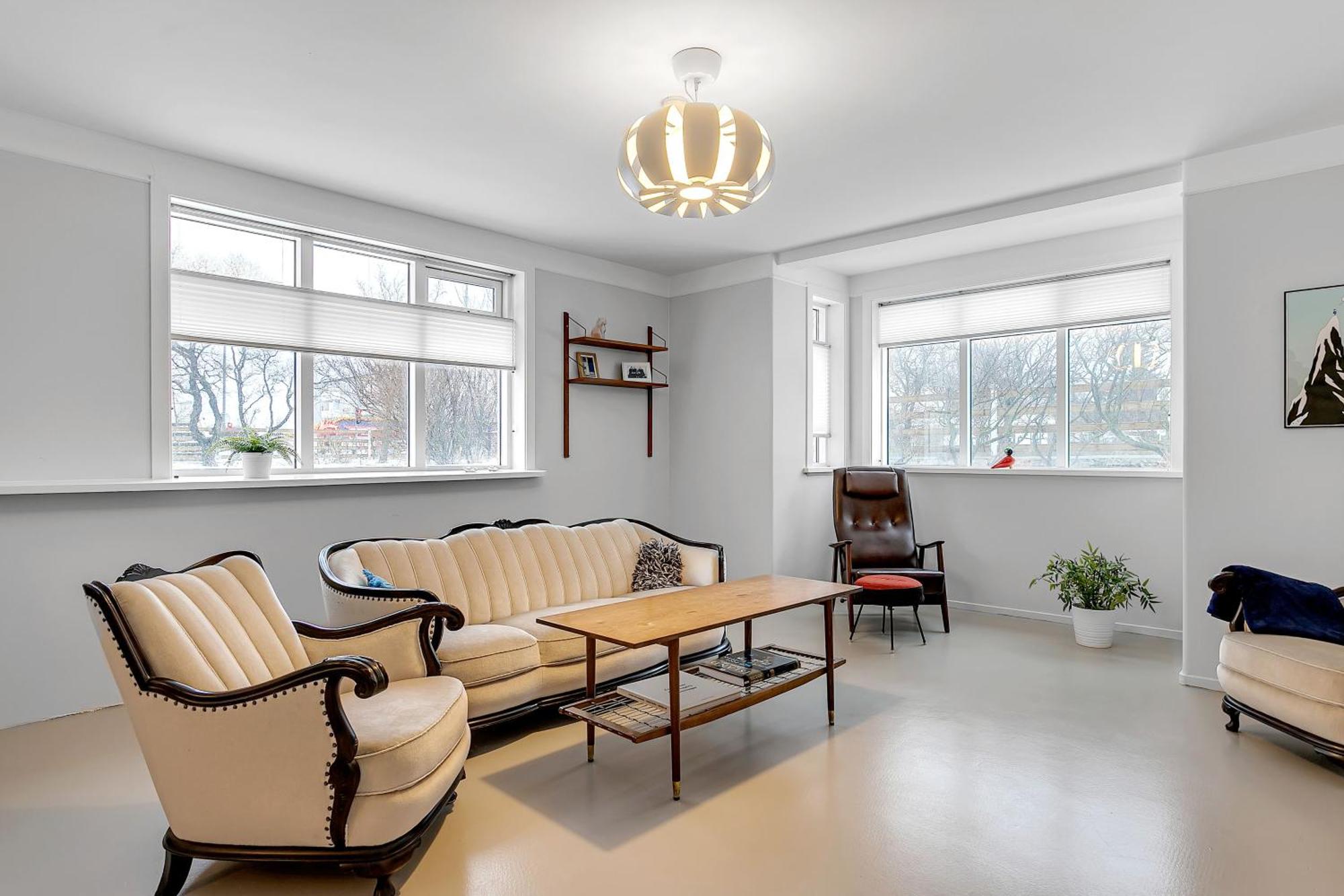 Romslig og sentral leilighet – 3 soverom