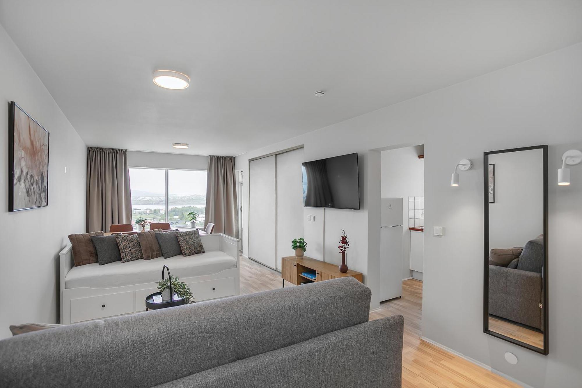 Charmig Studio – Fantastisk Panoramautsikt