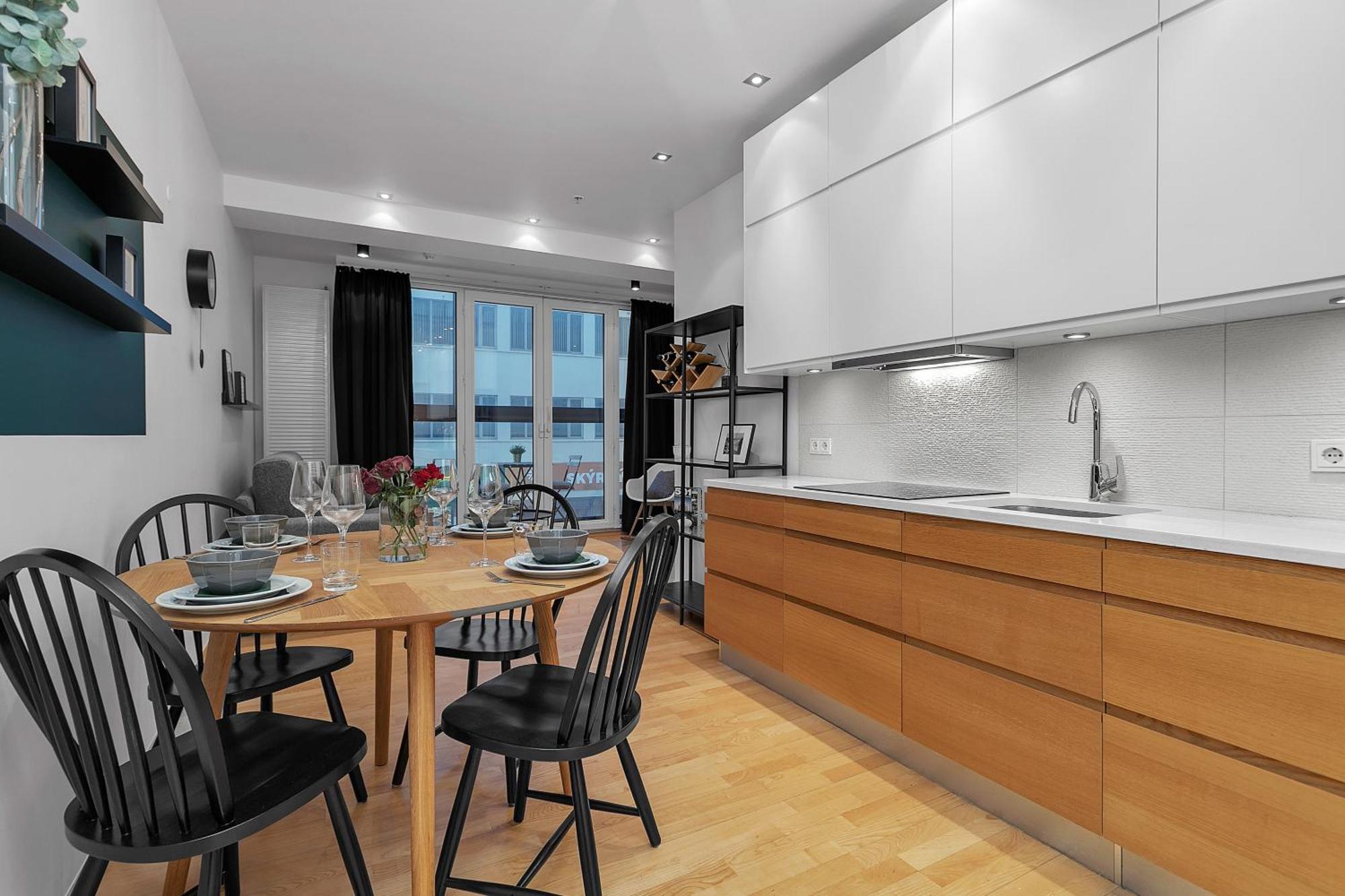 Centrally located modern 1BR Apartment Reykjavik