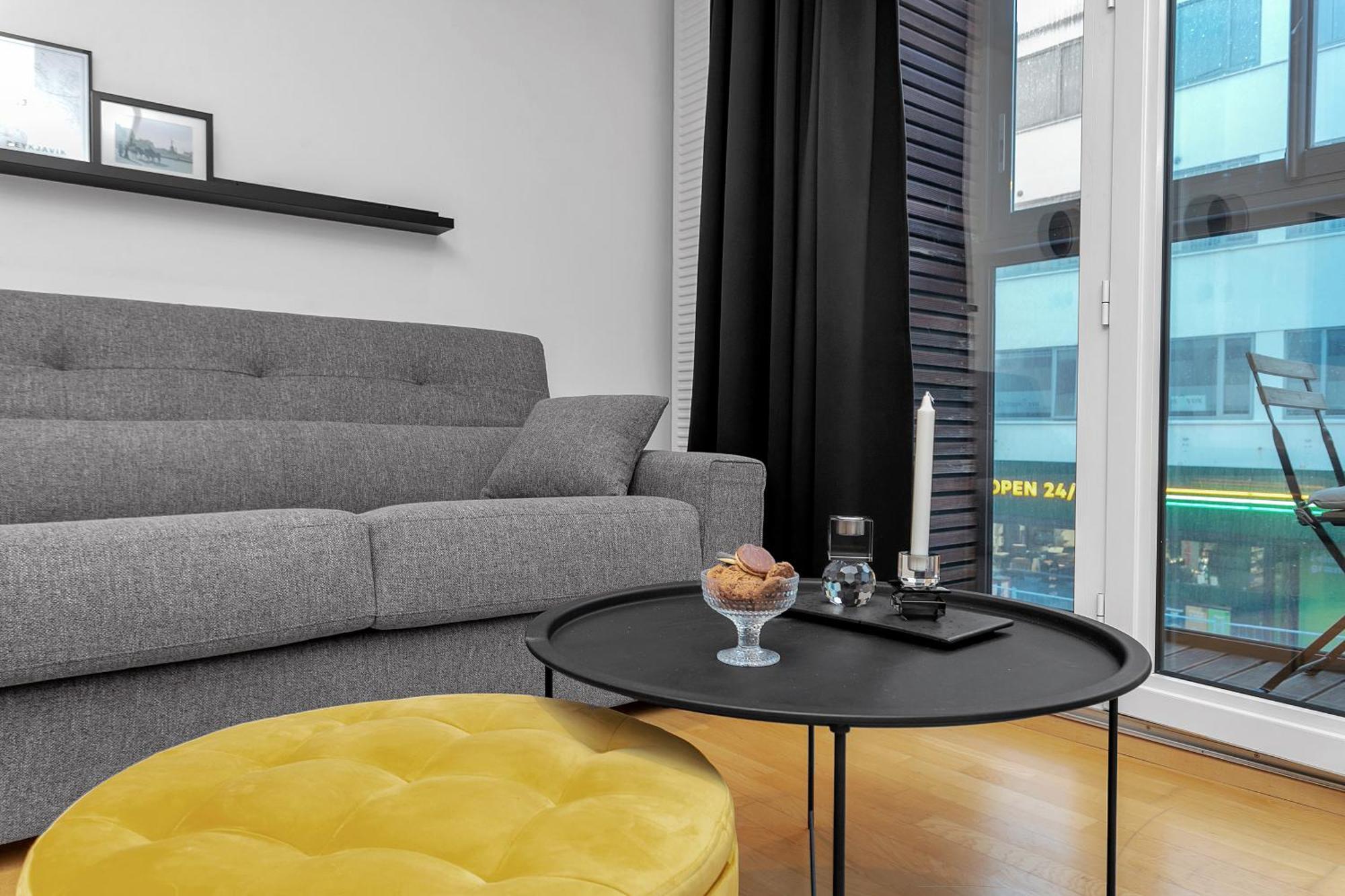 View of Centrally located modern 1BR Apartment Reykjavik | Best Price 2026 ...