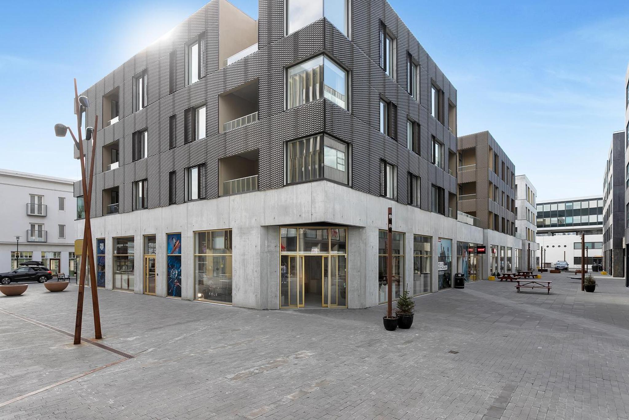 อพาร์ตเมนต์โมเดิร์นใจกลางเรคยาวิก