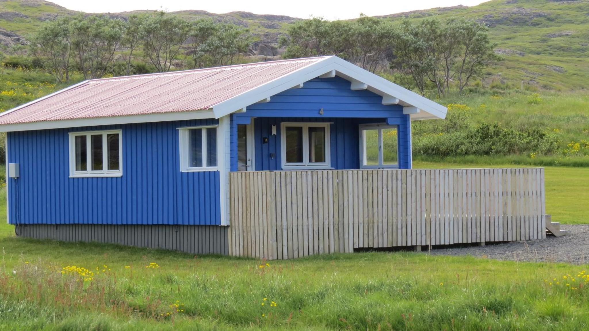 Hvammur 4 พร็อมอ่างน้ำร้อนส่วนตัว (ฟากูร์กาลี)