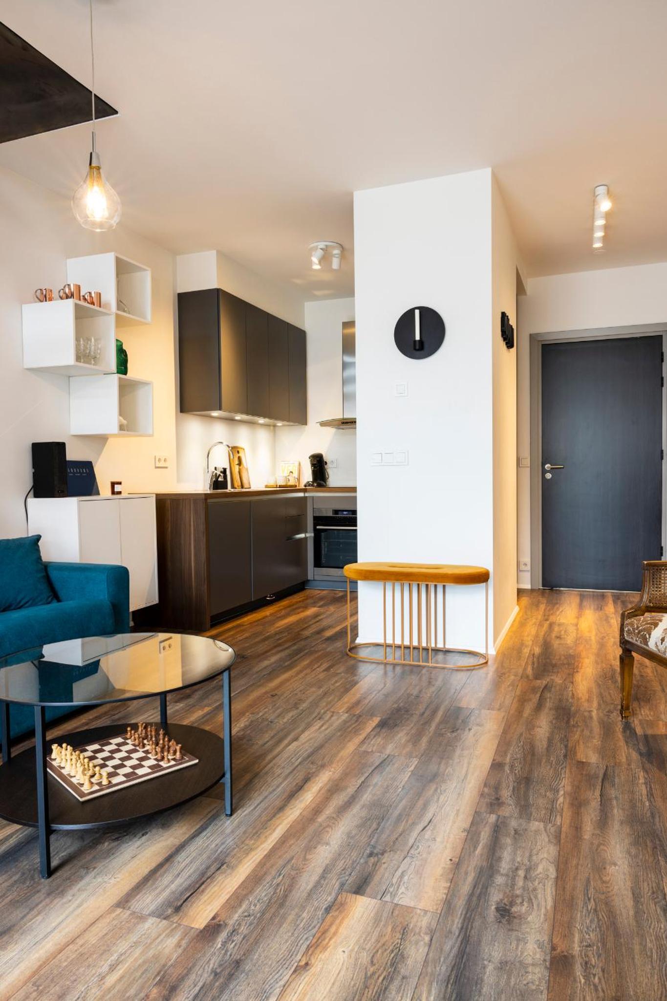 Modern Downtown 1 BR Apartment