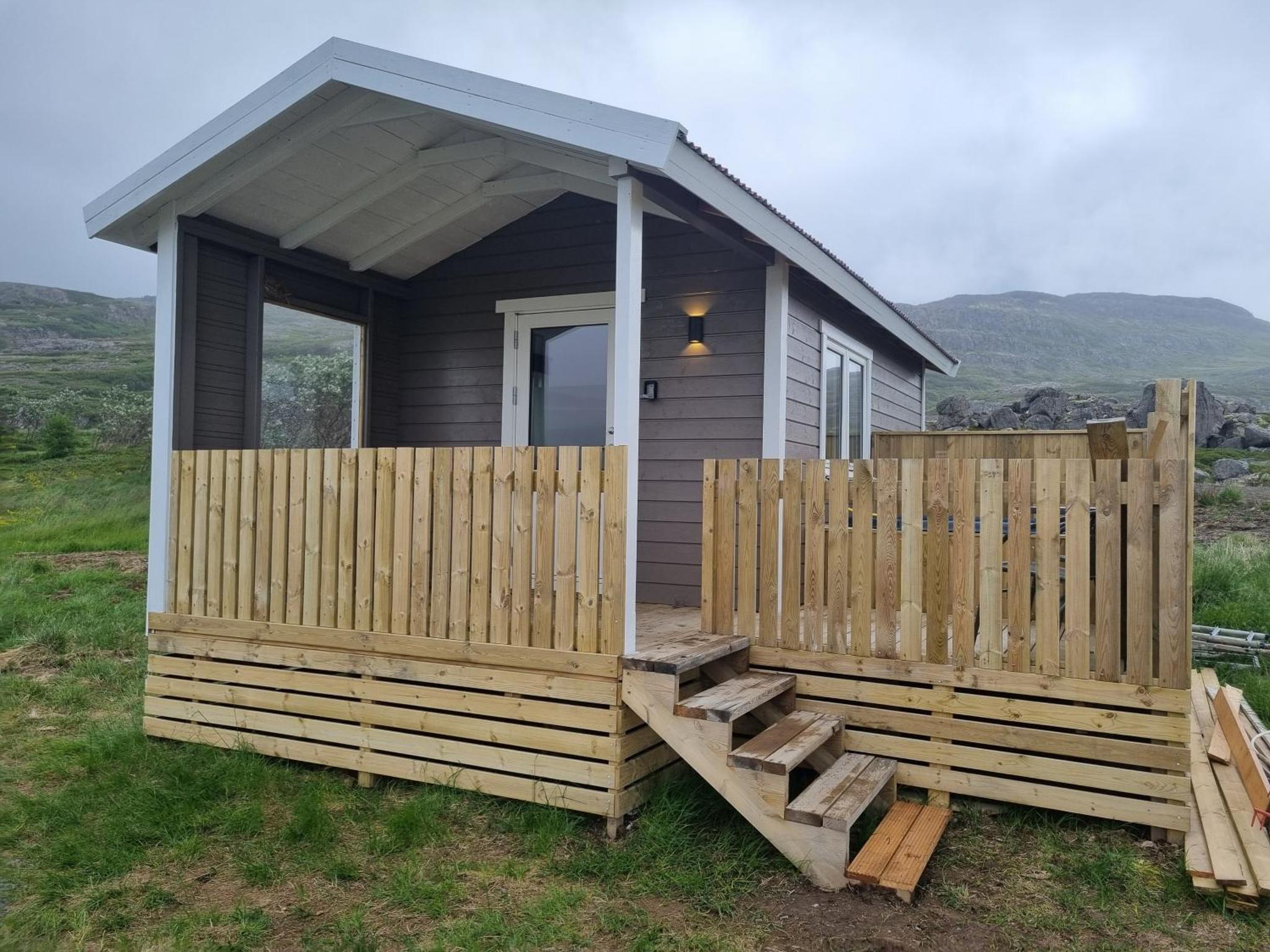 Hvammur 6 с частной гидромассажной ванной