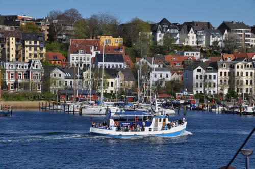 Hafenblick vom Kapitänshaus