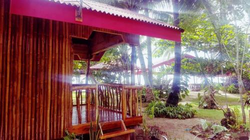 White Beach Front And Cottages
