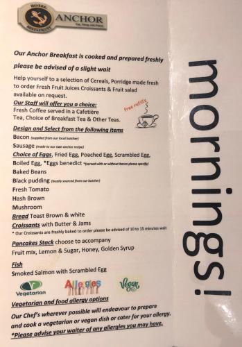 The Little Downham Anchor