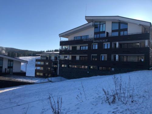 Útulný apartmán Triangel 50m od lyžiarského vleku Záhradky