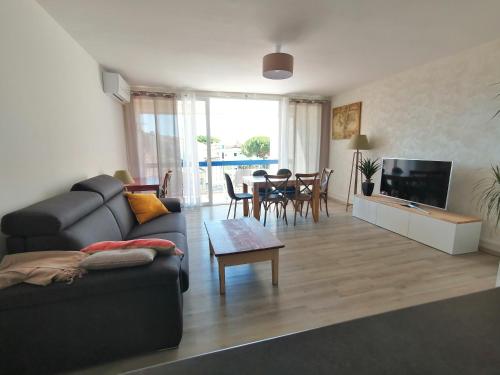 GRAU DU ROI T2 calme, accès plage + parking