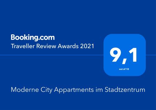 Moderne City Appartments im Stadtzentrum