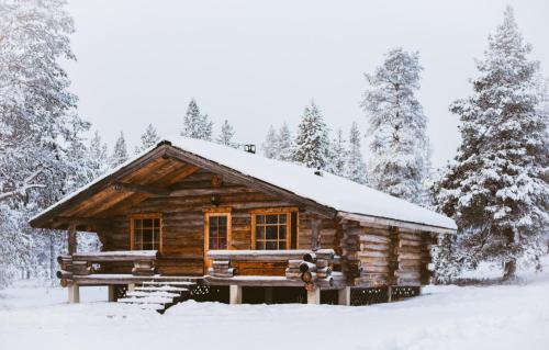 Arctic Log Cabin