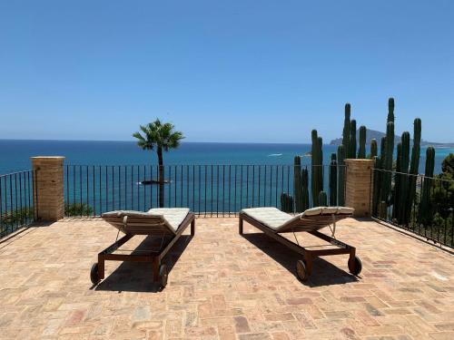 El jardin Botánico Villa LUZ