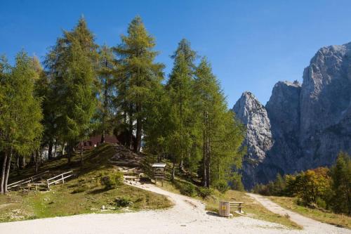 Erjavceva’s Mountain Hut At Vršic Pass