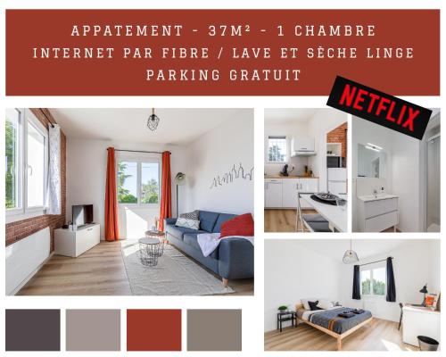A1 SWEET HOMES Angouleme l Secteur Sillac l Parking gratuit - Animaux acceptés