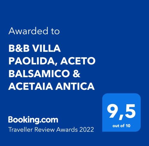 B&B Villa Paolida