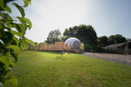 Bulles Odette & Ginette Et Tiny House Suzette Au Guet Marais Etape Insolite
