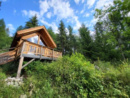 Les Cabanes Du Domaine De L'Esperluette