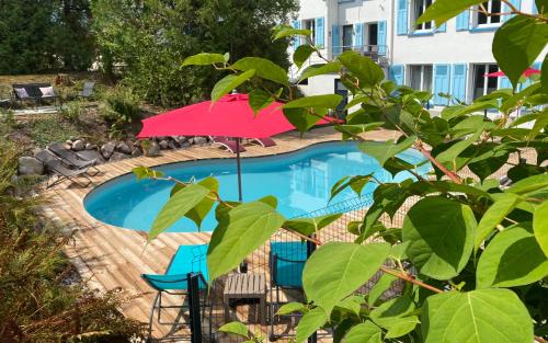 Les 4 flocons à 100m lac et du centre ville , wifi, parking, sauna