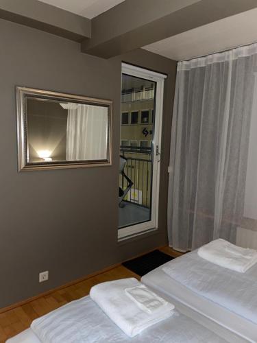 Penthouse på huvudgatan, stadskärnan Akureyri