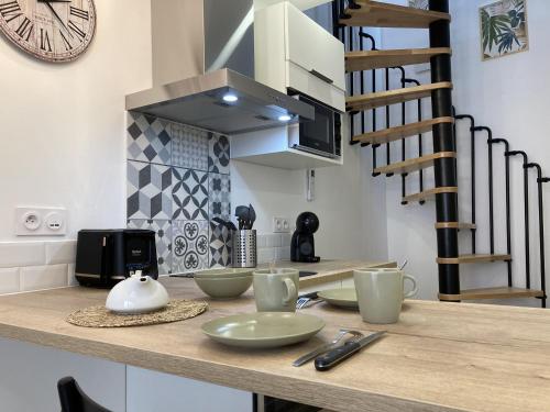 L'ATELIER - à coté abbatiale - clim reversible - Ideal couples