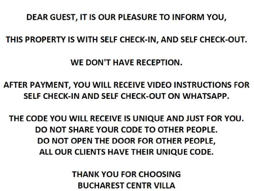 Bucharest Center Villa
