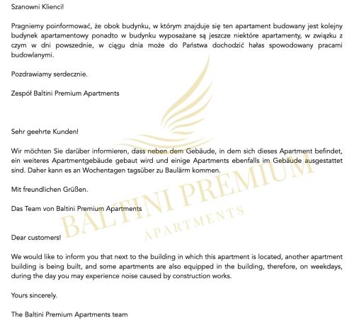 Baltini Premium Apartament Polanki Aqua