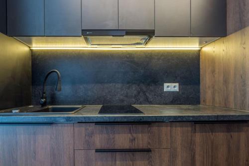 Prabangūs apartamentai su džiakuzi (Jacuzzi)