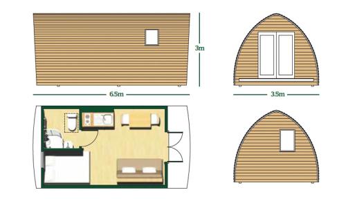 Loch Shin Luxury Pods