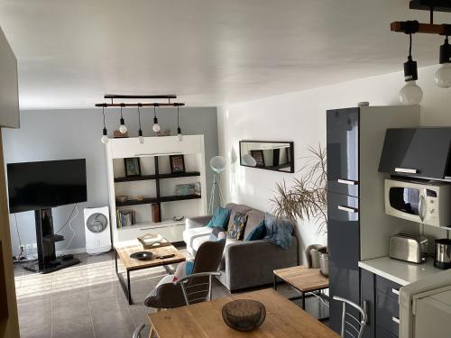 Joli appartement 50 m2 classé 3 etoiles avec terrasse et jardin