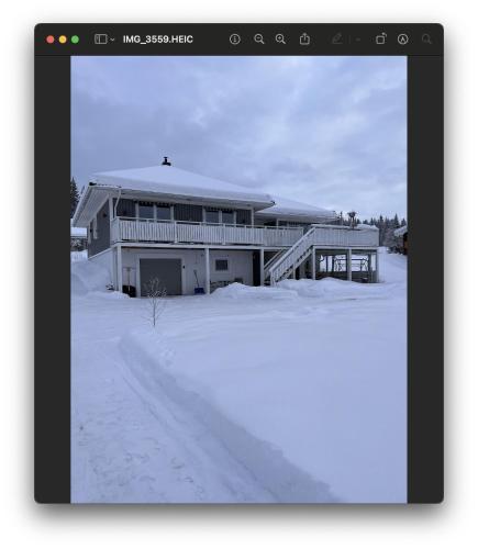 Utsikten i Sälens by