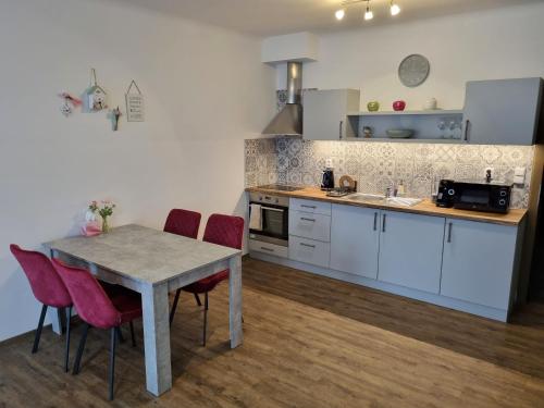 Velké studio na Velkém náměstí s vybavenou kuchyní