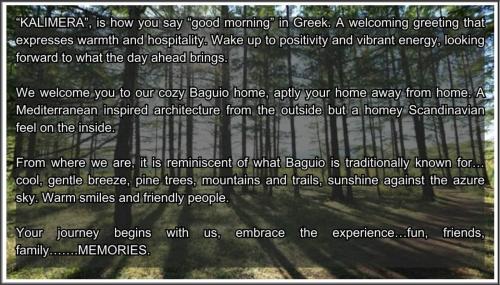 Kalimera Baguio Home