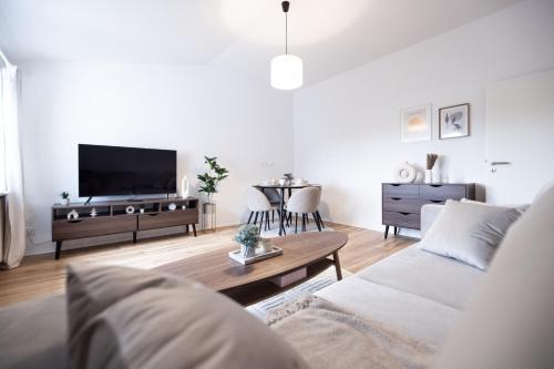 Business Design-Apartment Duisburg - 55qm, Küche & Arbeitsplatz - by Lott Living