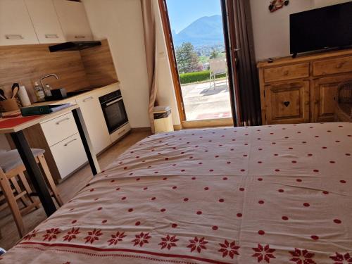 Studio Bellevue appart indépendant rénové 2024 piscine parking proche centre Annecy