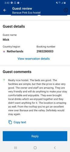 Banaue Pink Eco Hostel