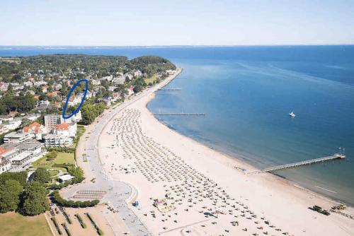 Strand Studio mit Meerblick & Balkon