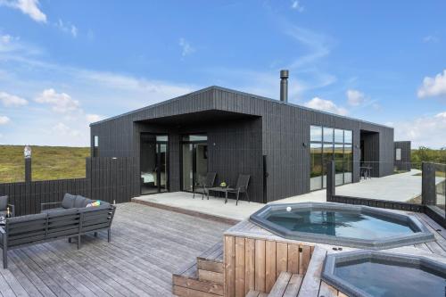 Villa d'été de luxe de 4 chambres avec bain chaud et sauna