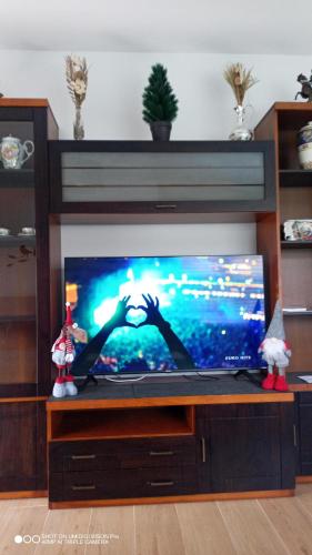 Apartamento con jardin