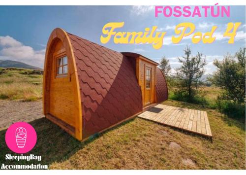Fossatún Camping Pods & cottages