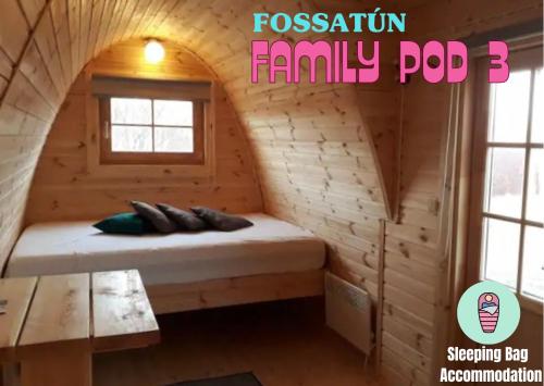 Fossatún Camping Pods & cottages