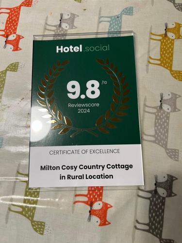 Cosy country cottage in rural location